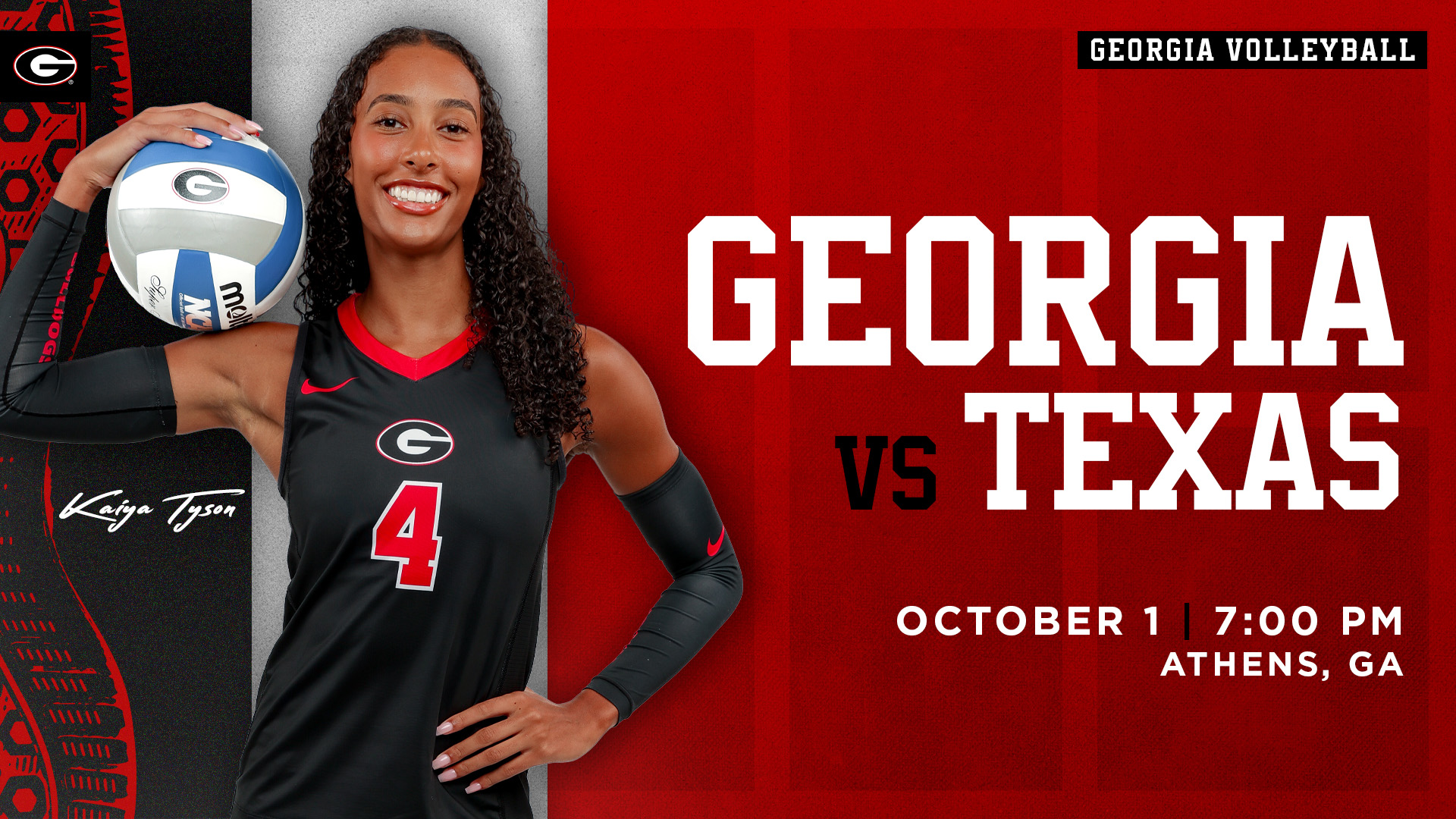 Game notes graphic featuring student-athlete