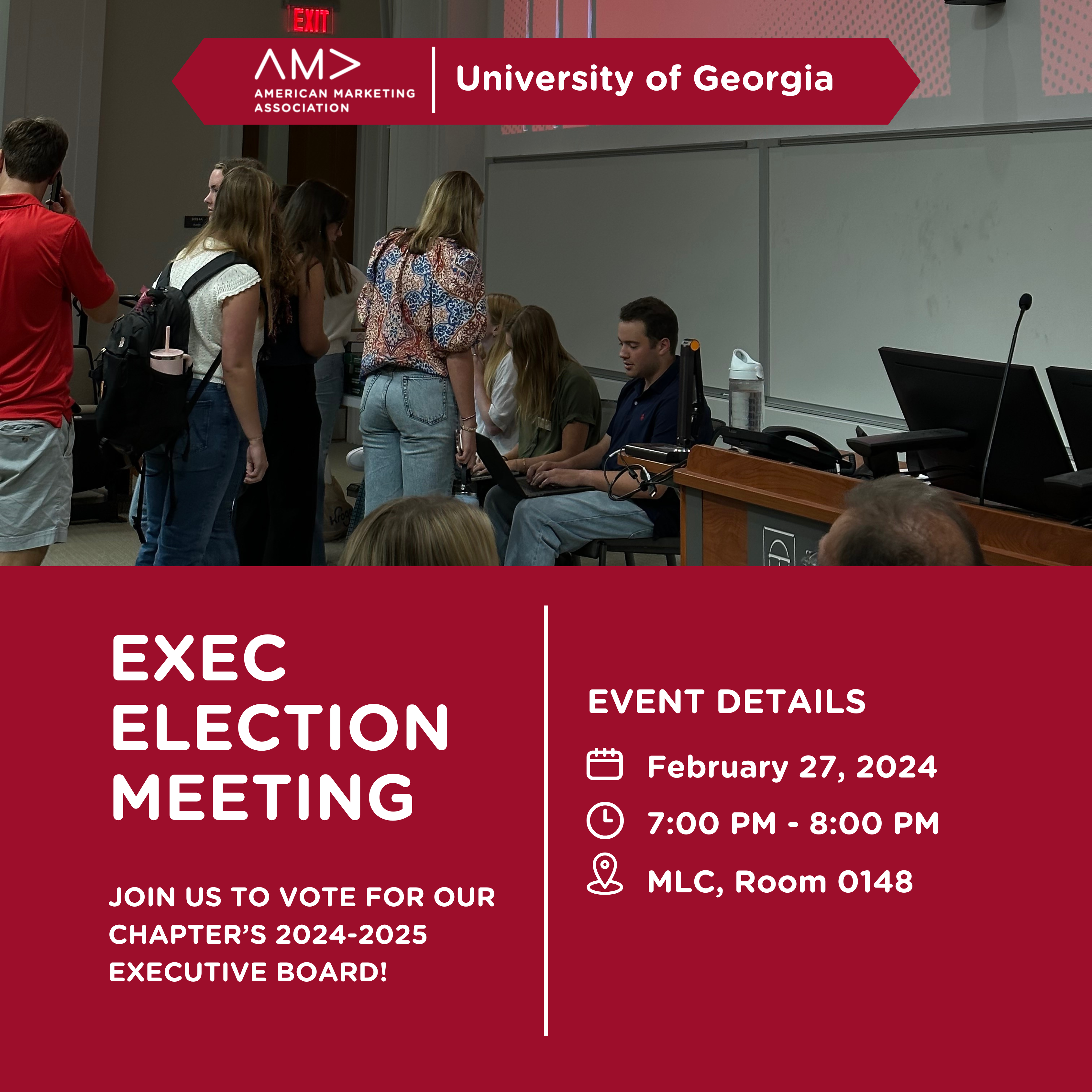 AMA speaker event graphic