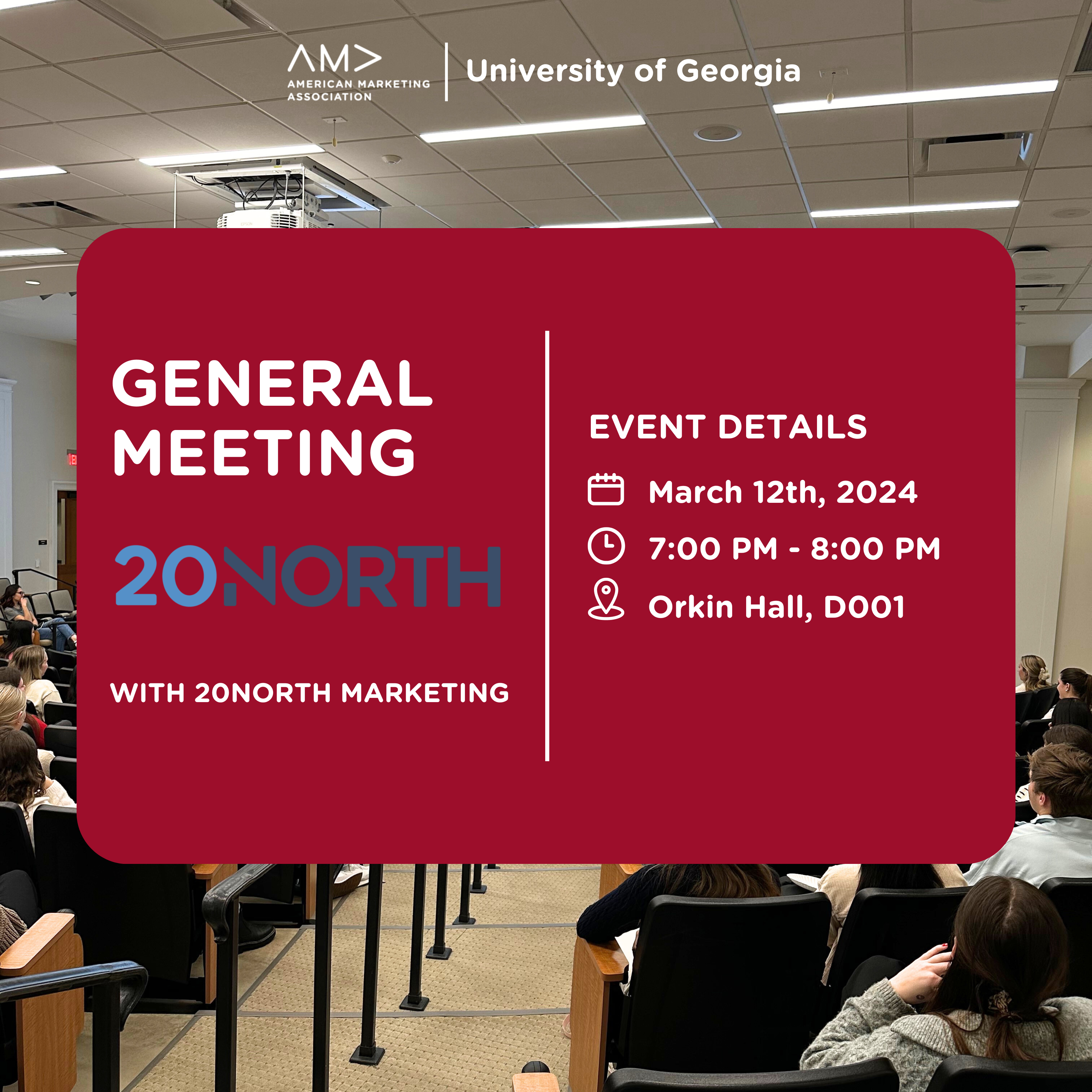 AMA speaker event graphic