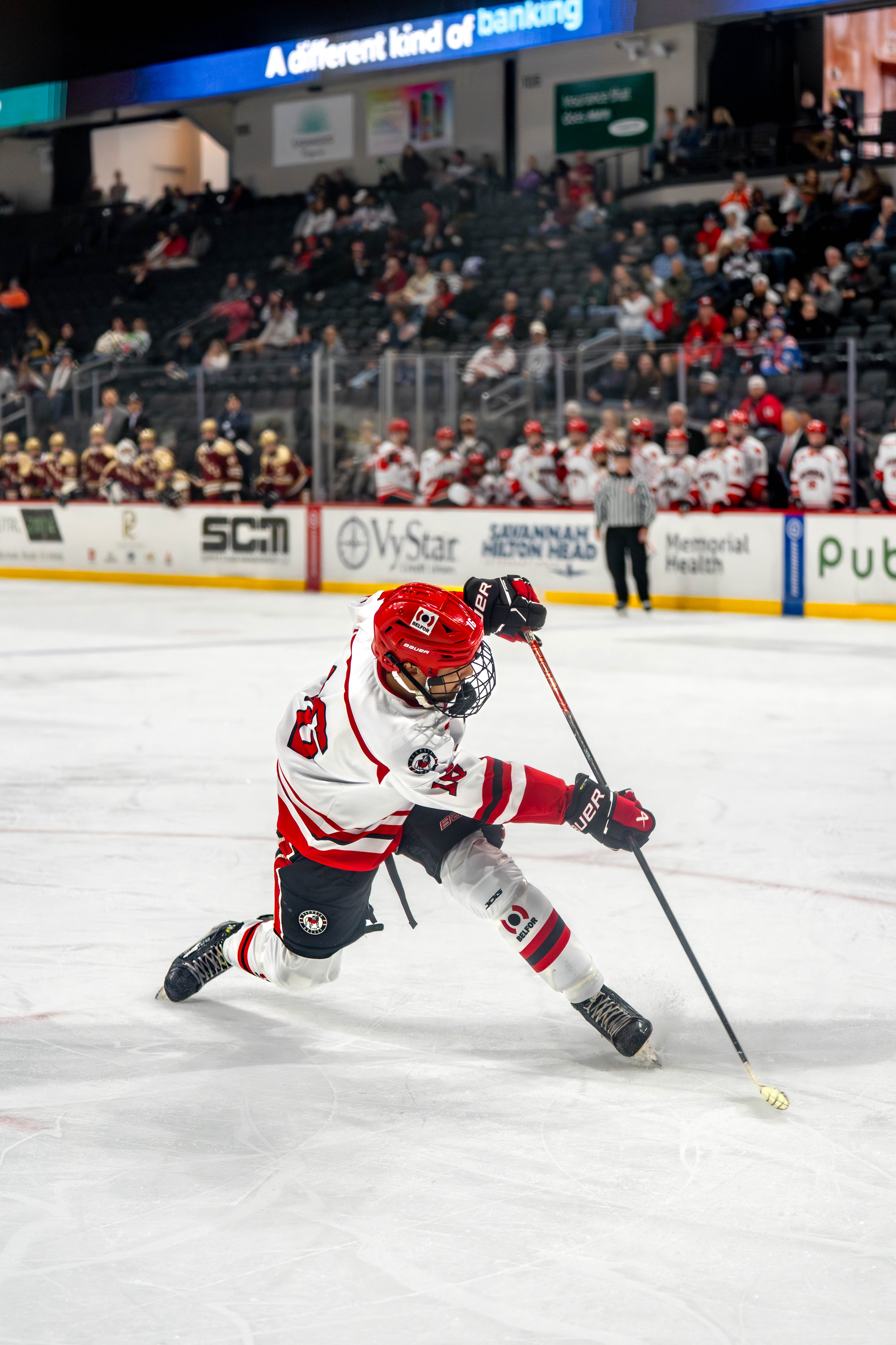 UGA Hockey defensive play photo