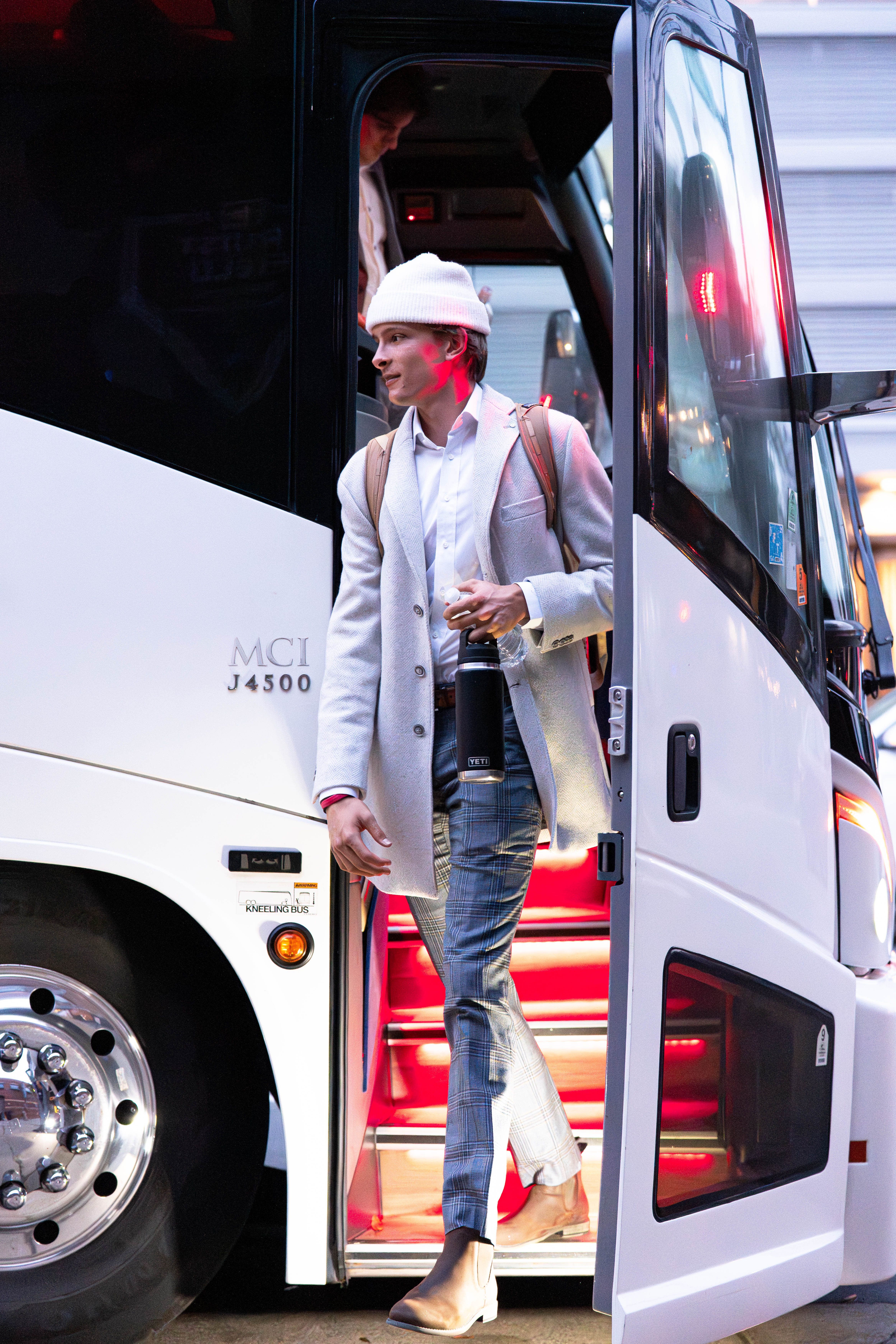 UGA Hockey pre-game arrival photo