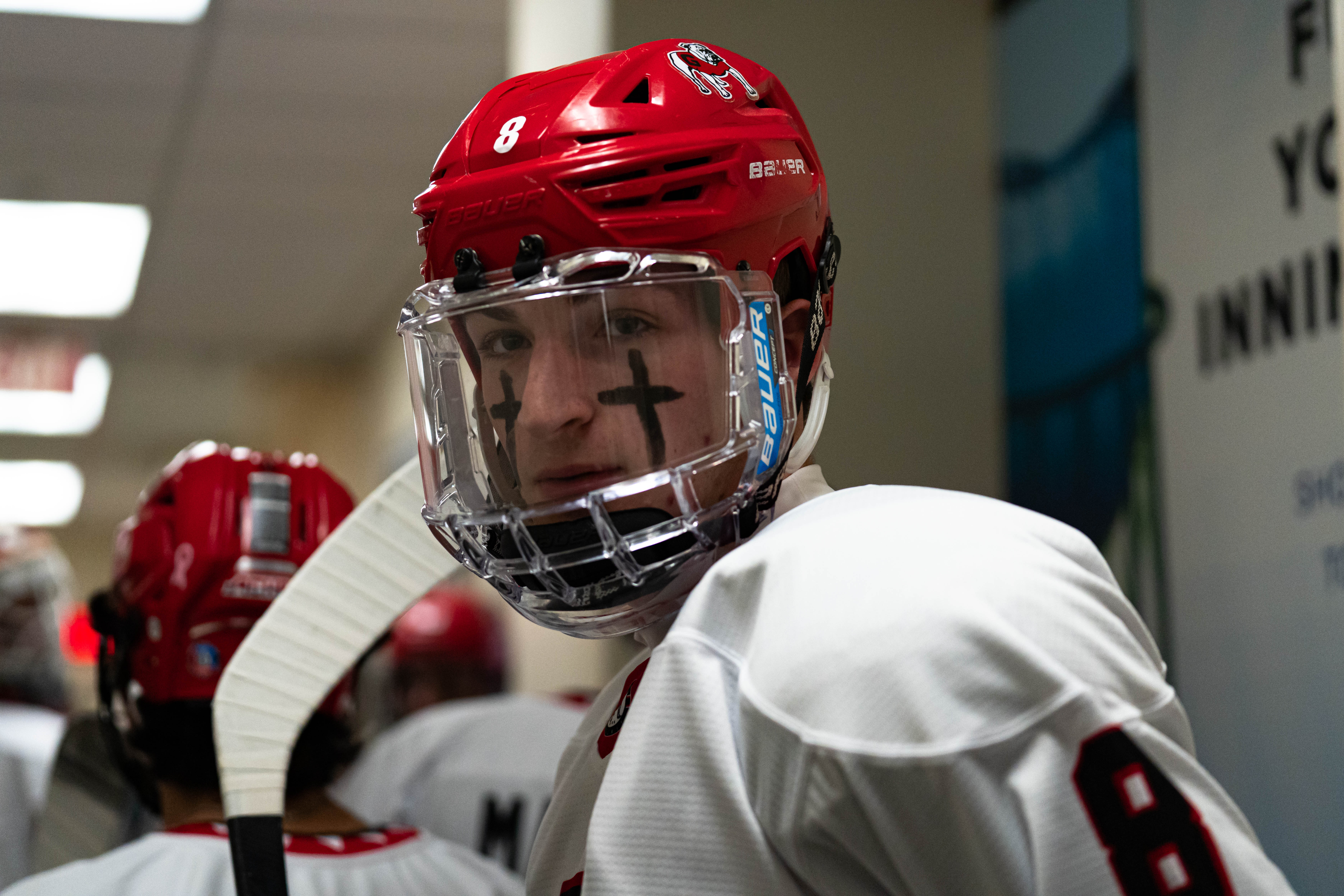 UGA Hockey behind the scenes photo