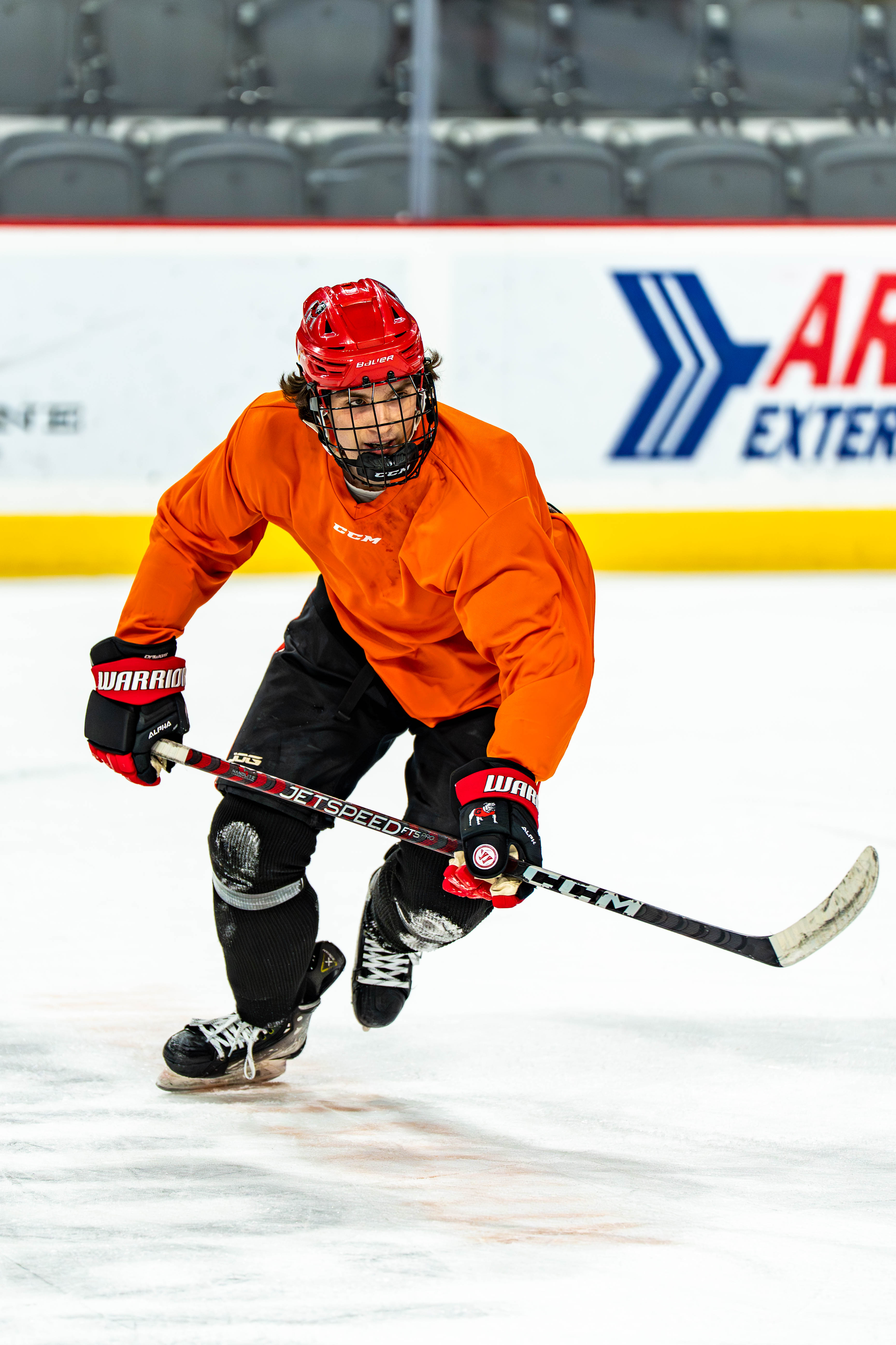 UGA Hockey drill photo