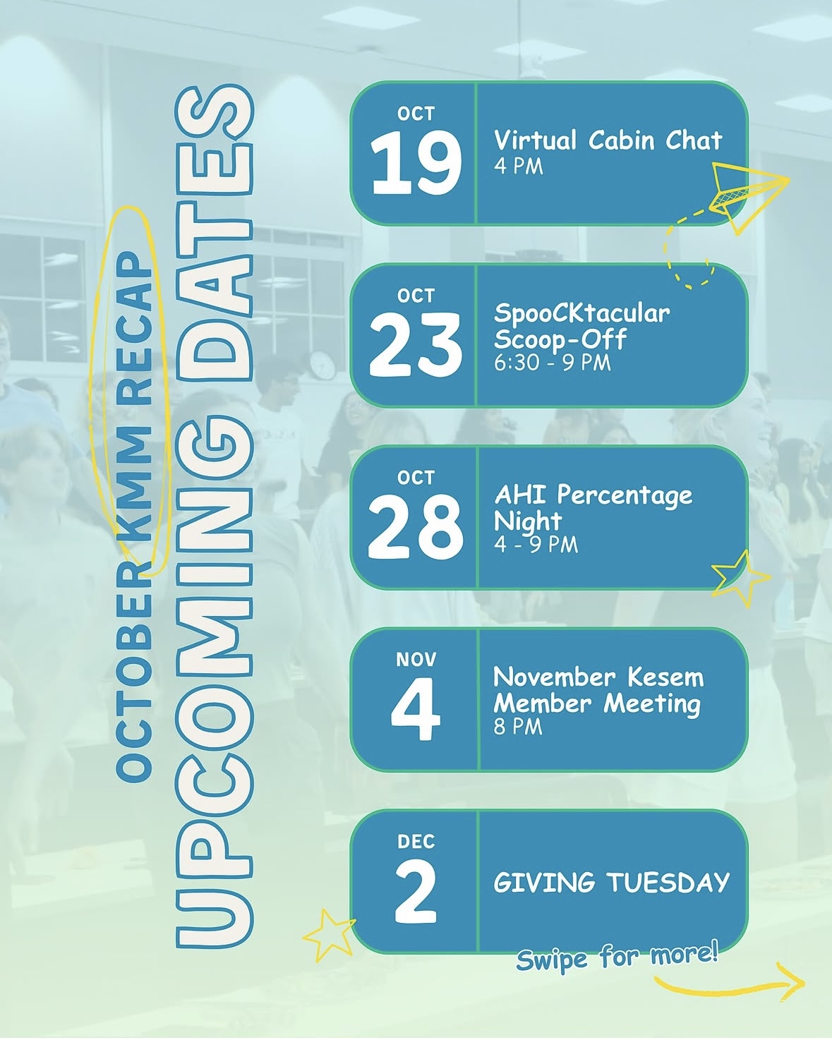 Camp Kesem social media example