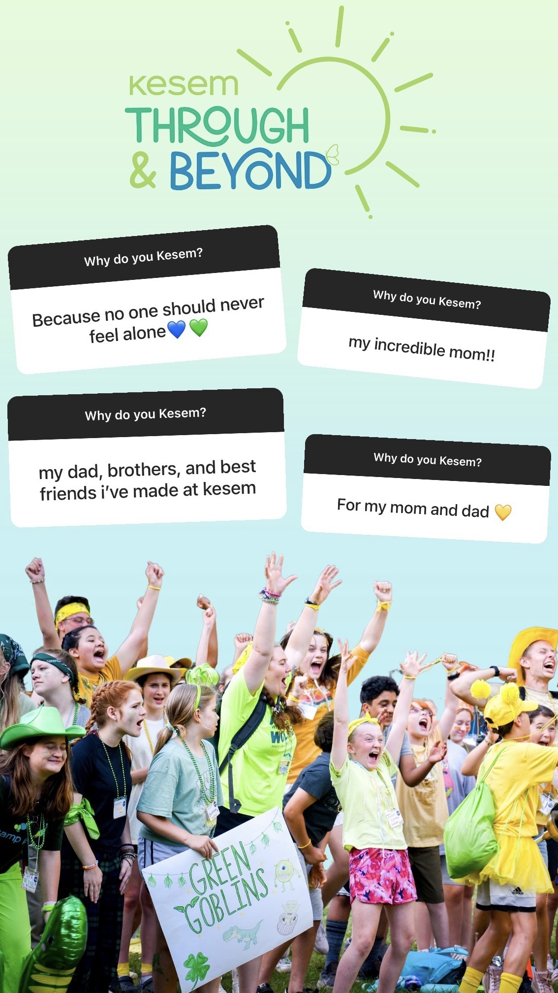 Kesem Through & Beyond Campaign Story