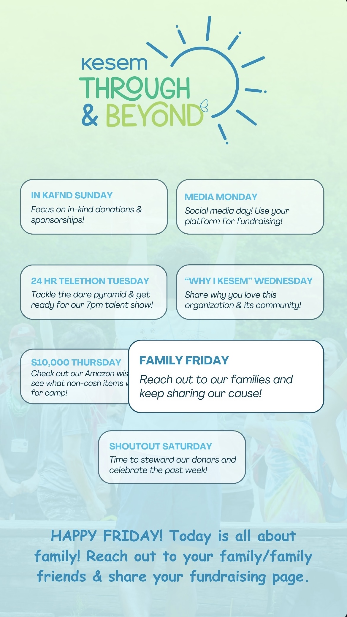 Kesem Through & Beyond Campaign Story