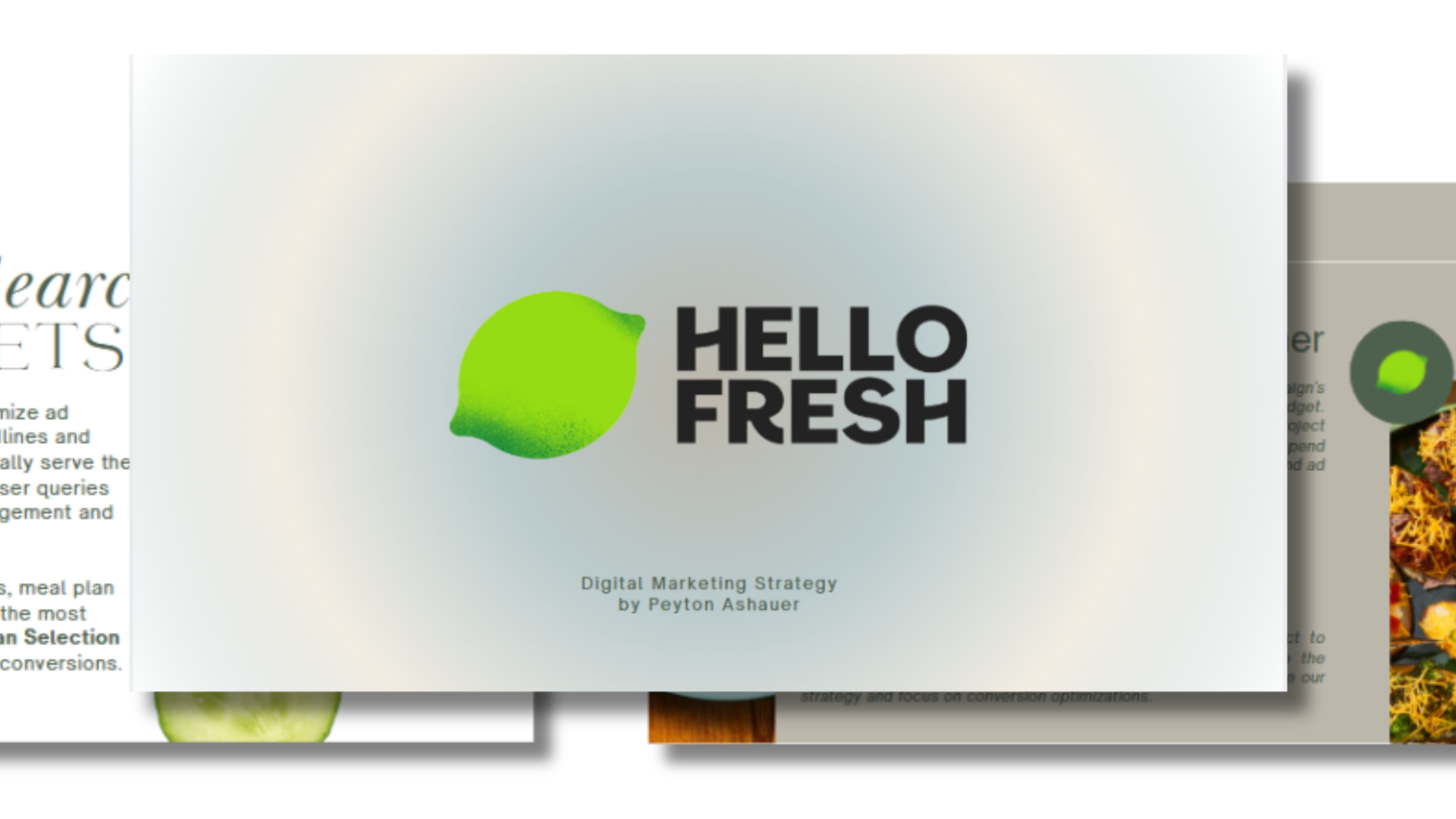 HelloFresh Campaign